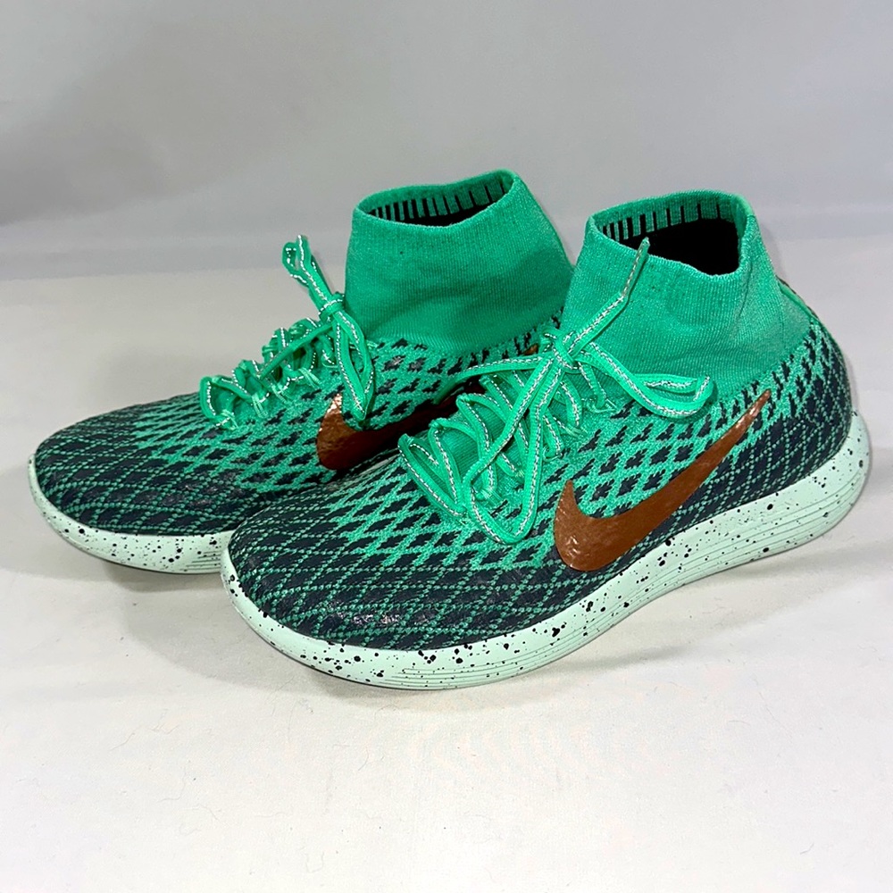 Nike LunarEpic Flyknit Shoes Green Size 8